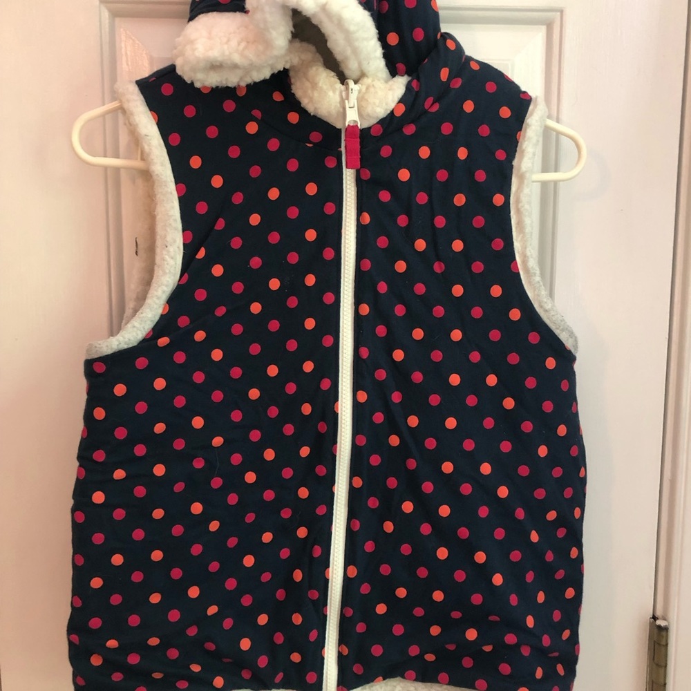 Lands end kids reversible vest